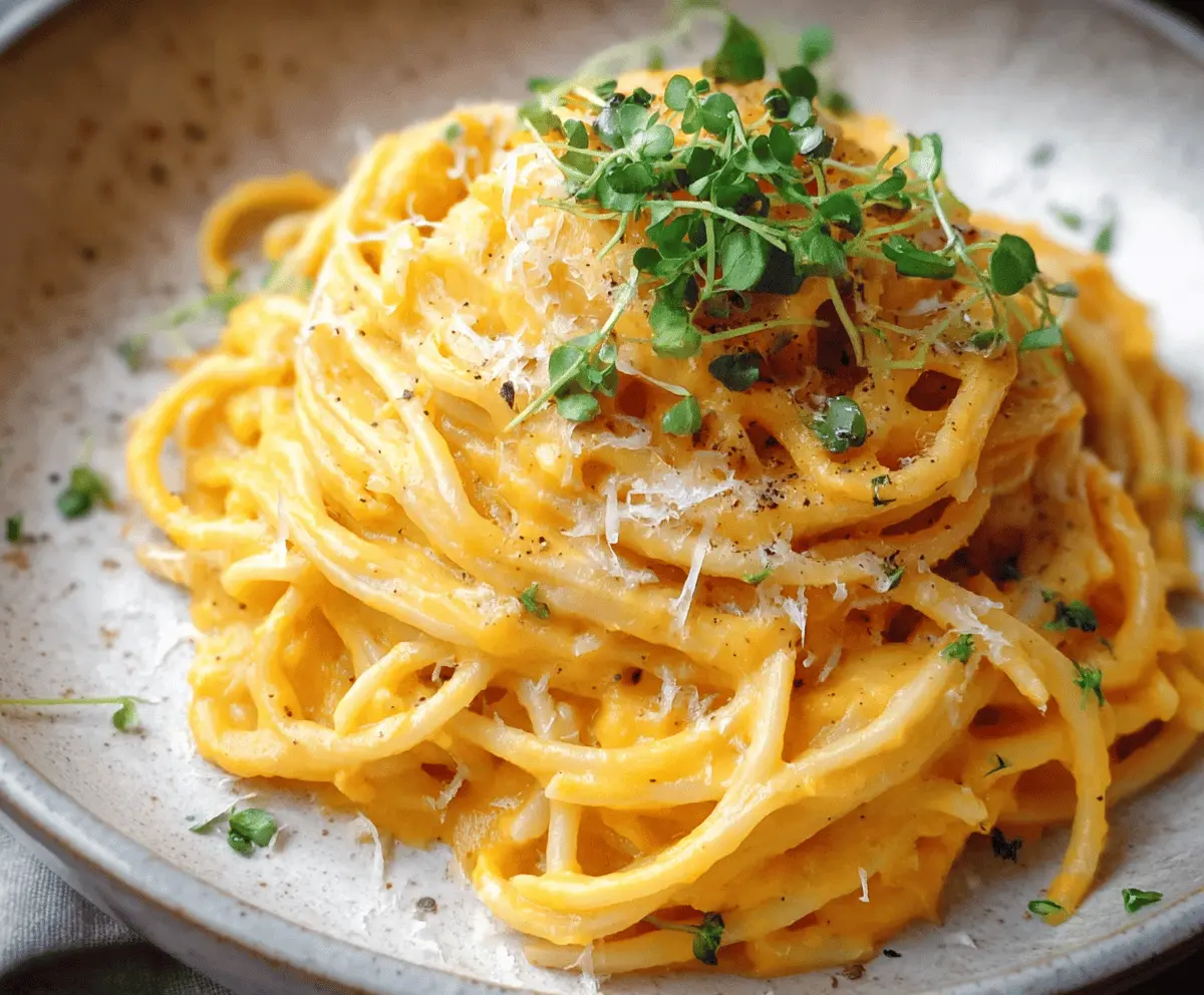 Creamy Butternut Squash Pasta Sauce Recipe – Easy & Delicious