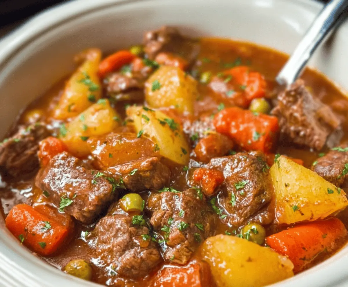 Crockpot Beef Stew Recipe