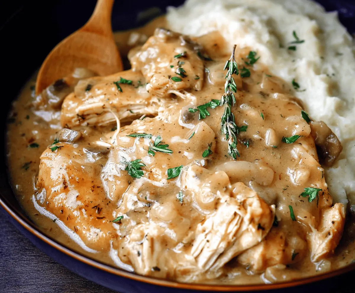 Easy Crockpot Chicken and Gravy Recipe for Tender Comfort Food