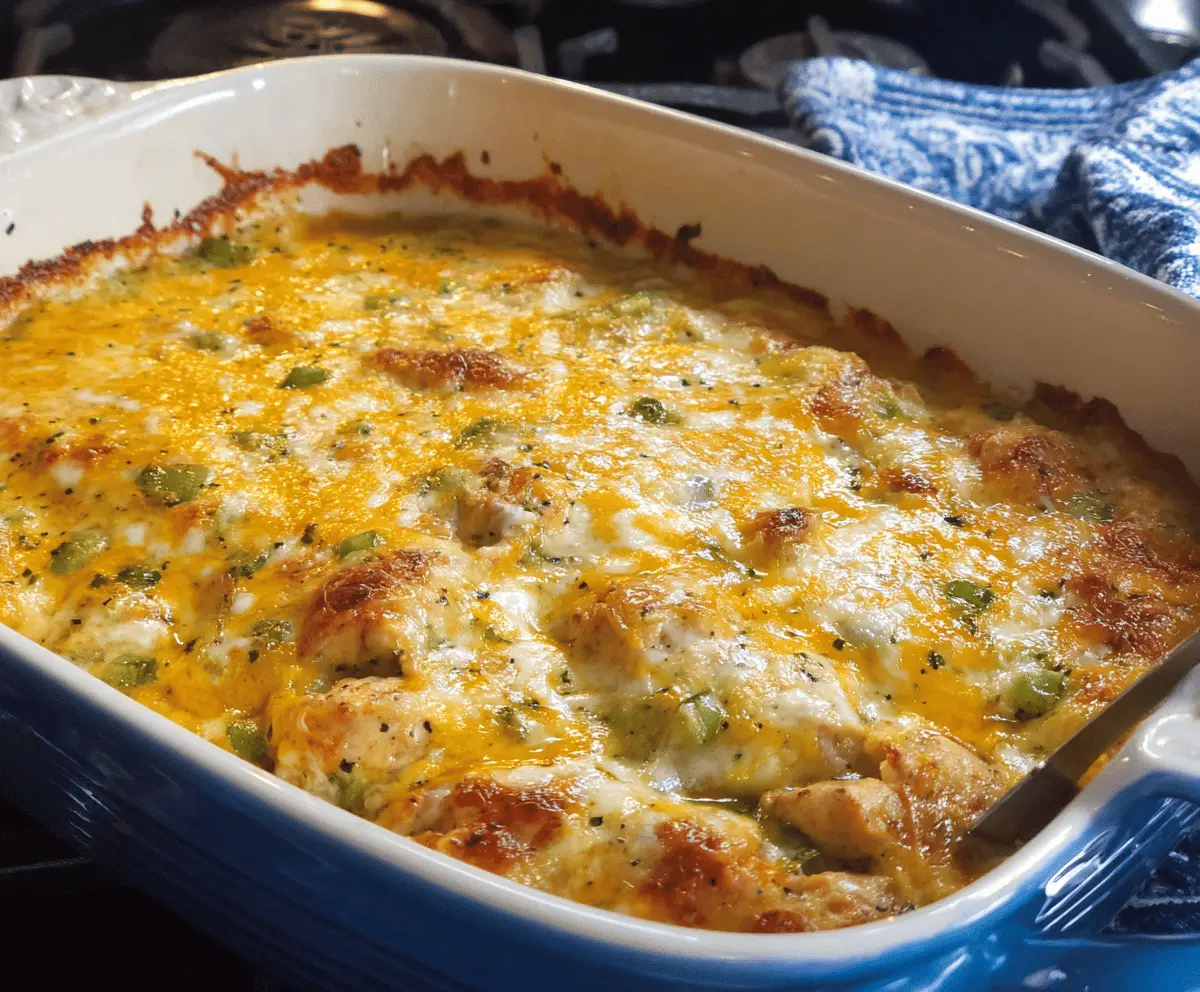 Easy Low Carb Chicken Casserole