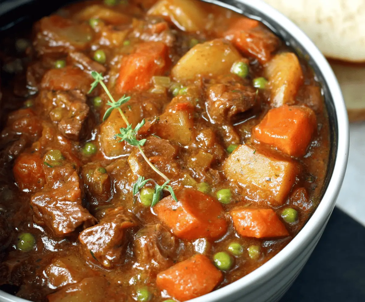 Hearty Classic Beef Stew Recipe