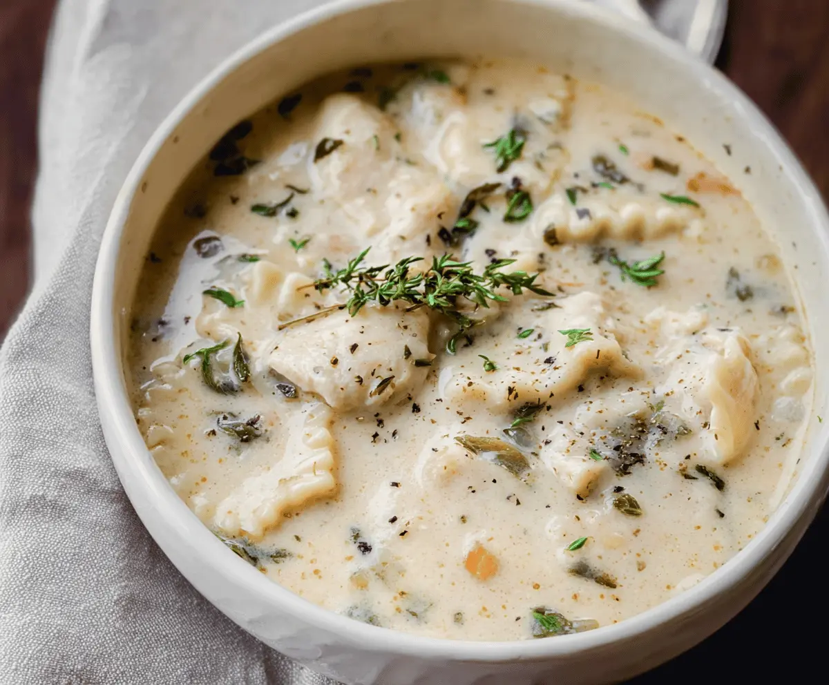 Irresistible White Chicken Lasagna Soup Recipe