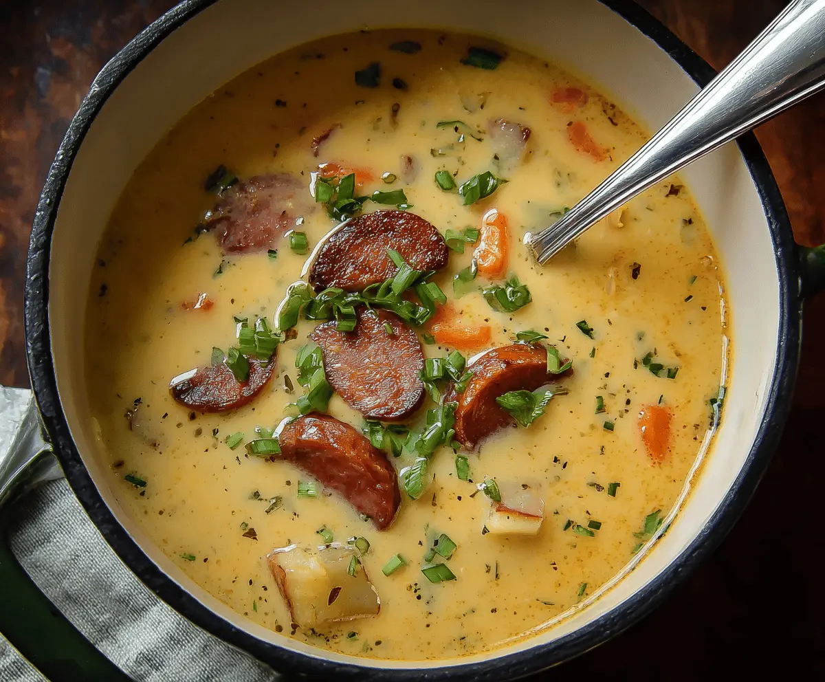 Kielbasa Potato Soup