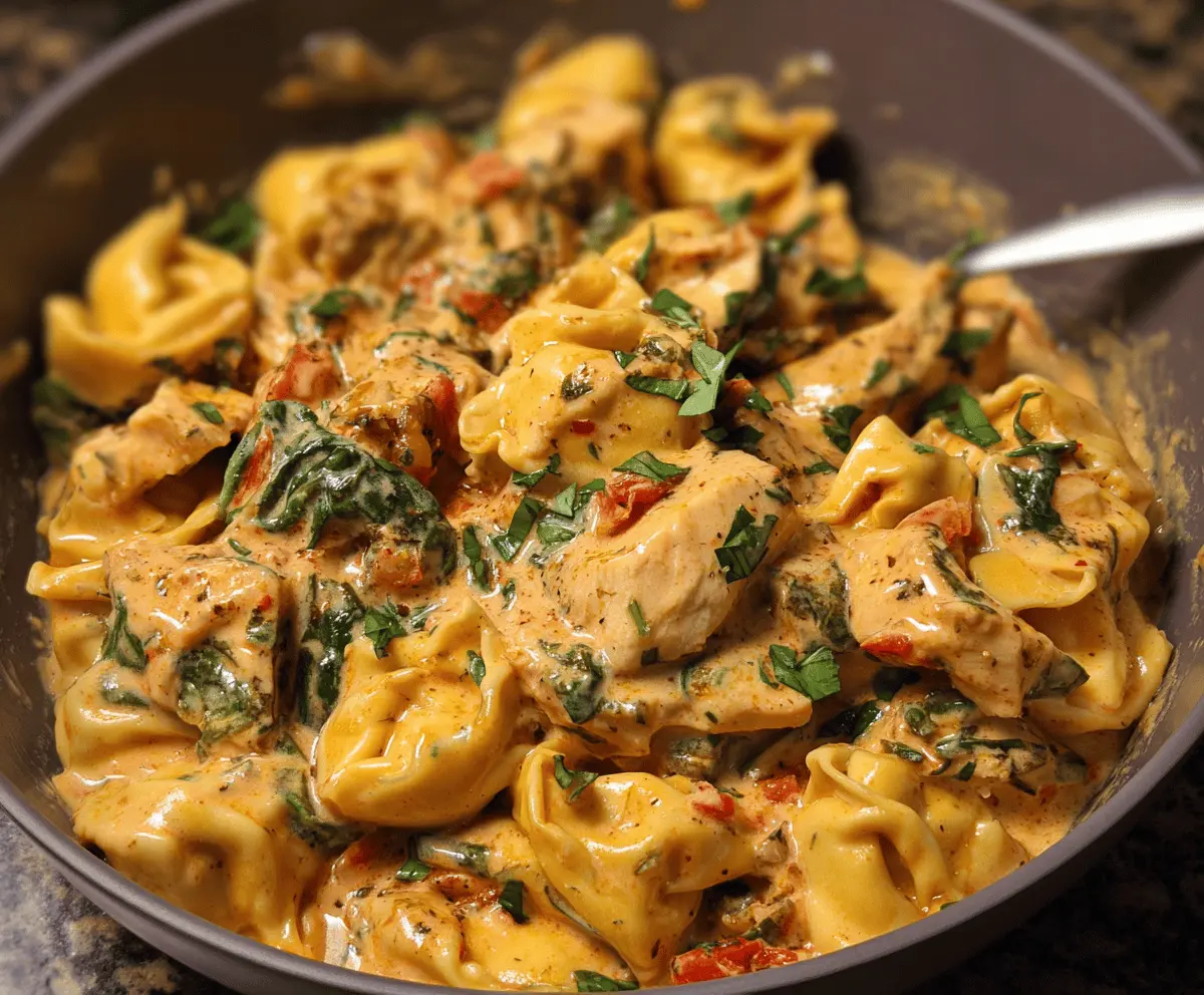 Marry Me Chicken Tortellini
