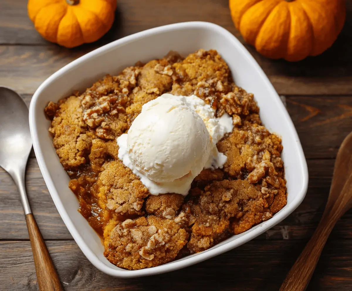 Pumpkin Cobbler