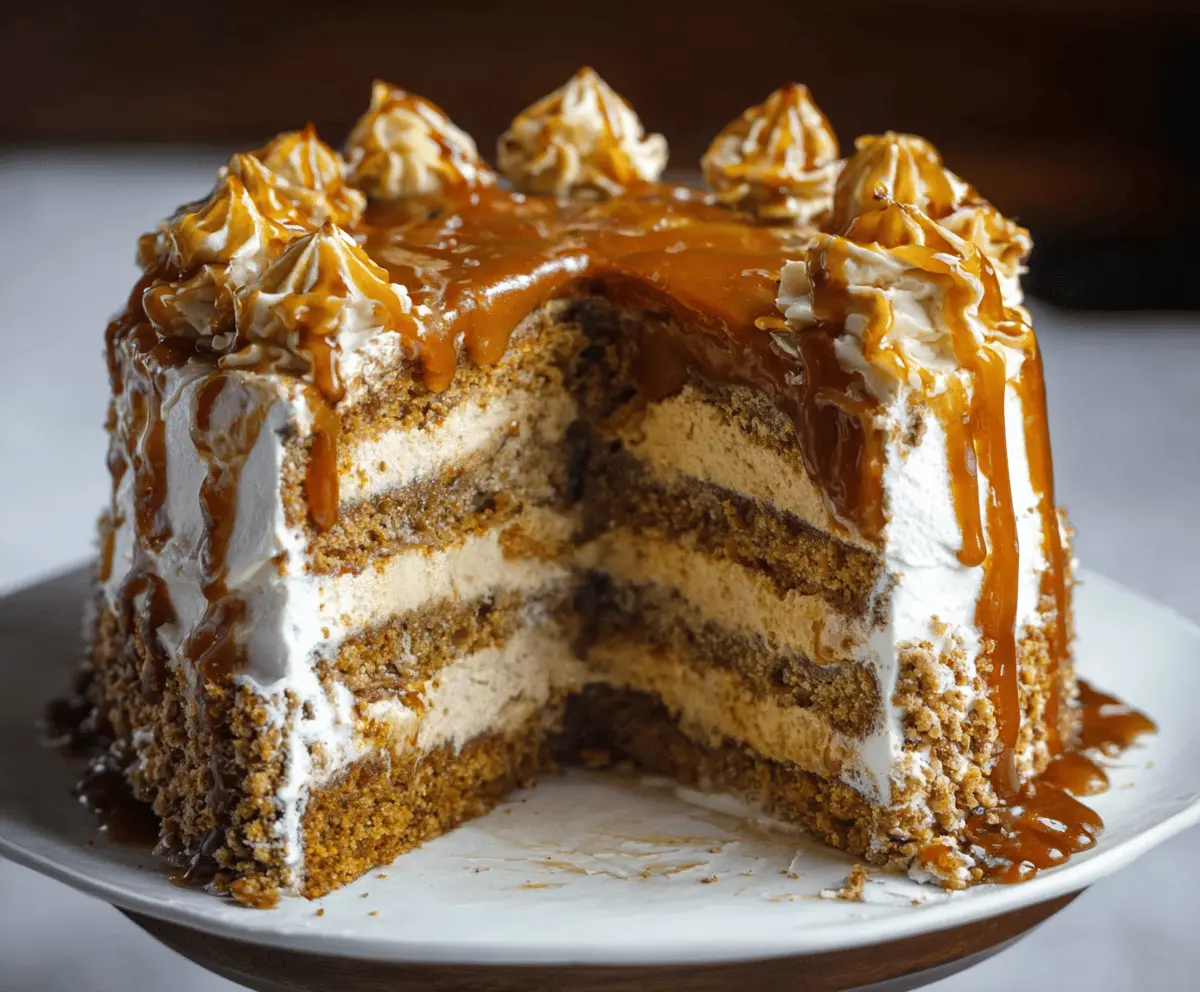 Pumpkin Spice Latte Cake