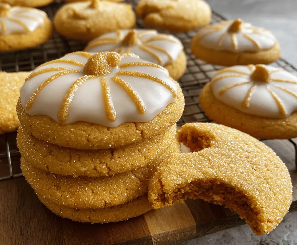 Easy Pumpkin Spice Sugar Cookies Recipe for Fall Baking