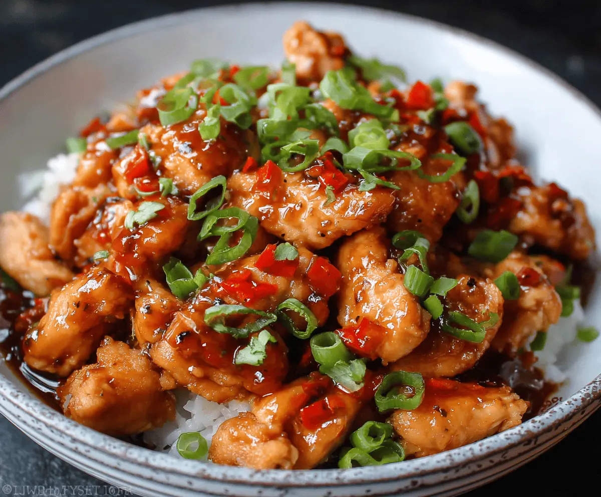 Sweet Chili Chicken Recipe
