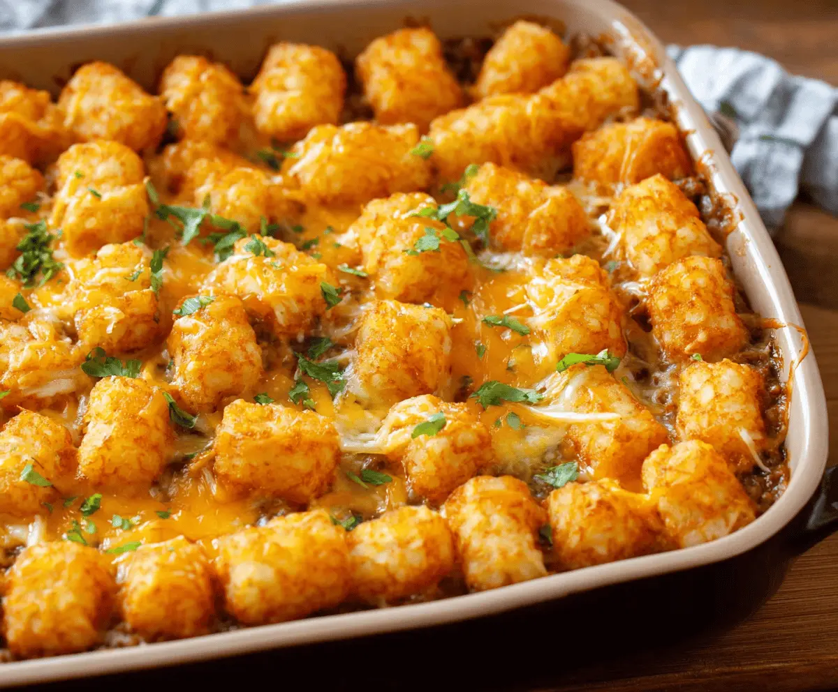 Tater Tot Casserole Recipe