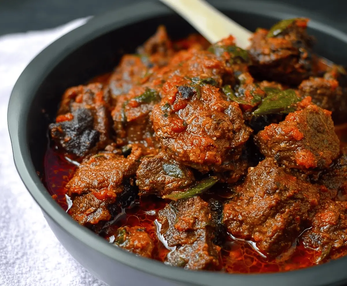 Viral Nigerian Beef Stew Recipe