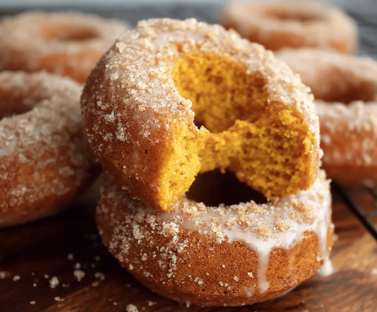 Easy Baked Pumpkin Cake Donuts Recipe – Soft & Delicious Fall Treats