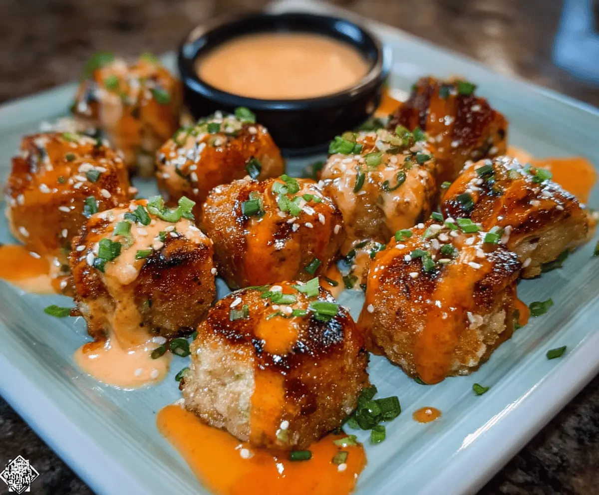 Crispy Bang Bang Salmon Bites Recipe – Easy & Spicy Seafood Snack