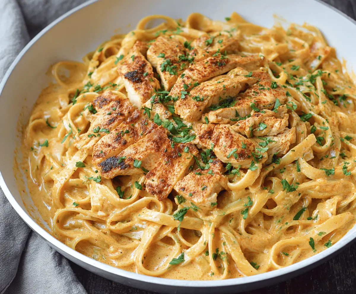 Creamy Cajun Chicken Pasta Crock Pot Recipe