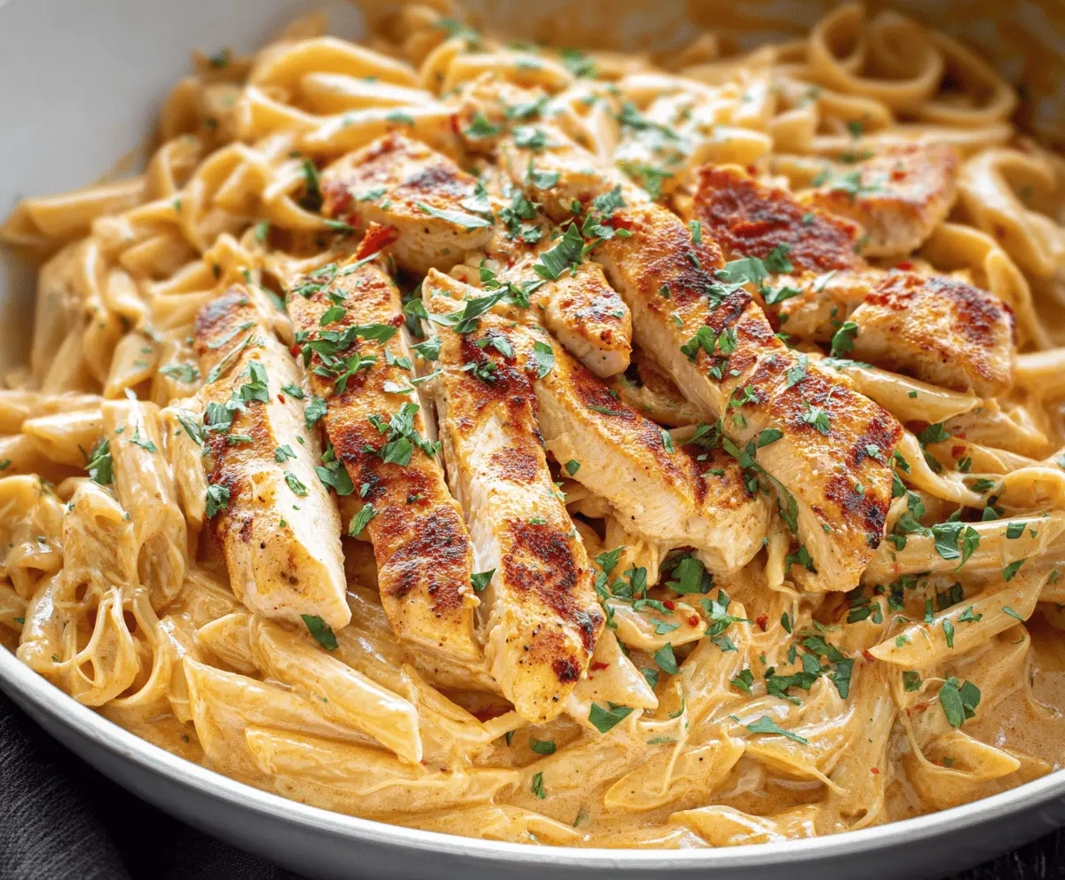Creamy Cajun Chicken Pasta Crock Pot Recipe