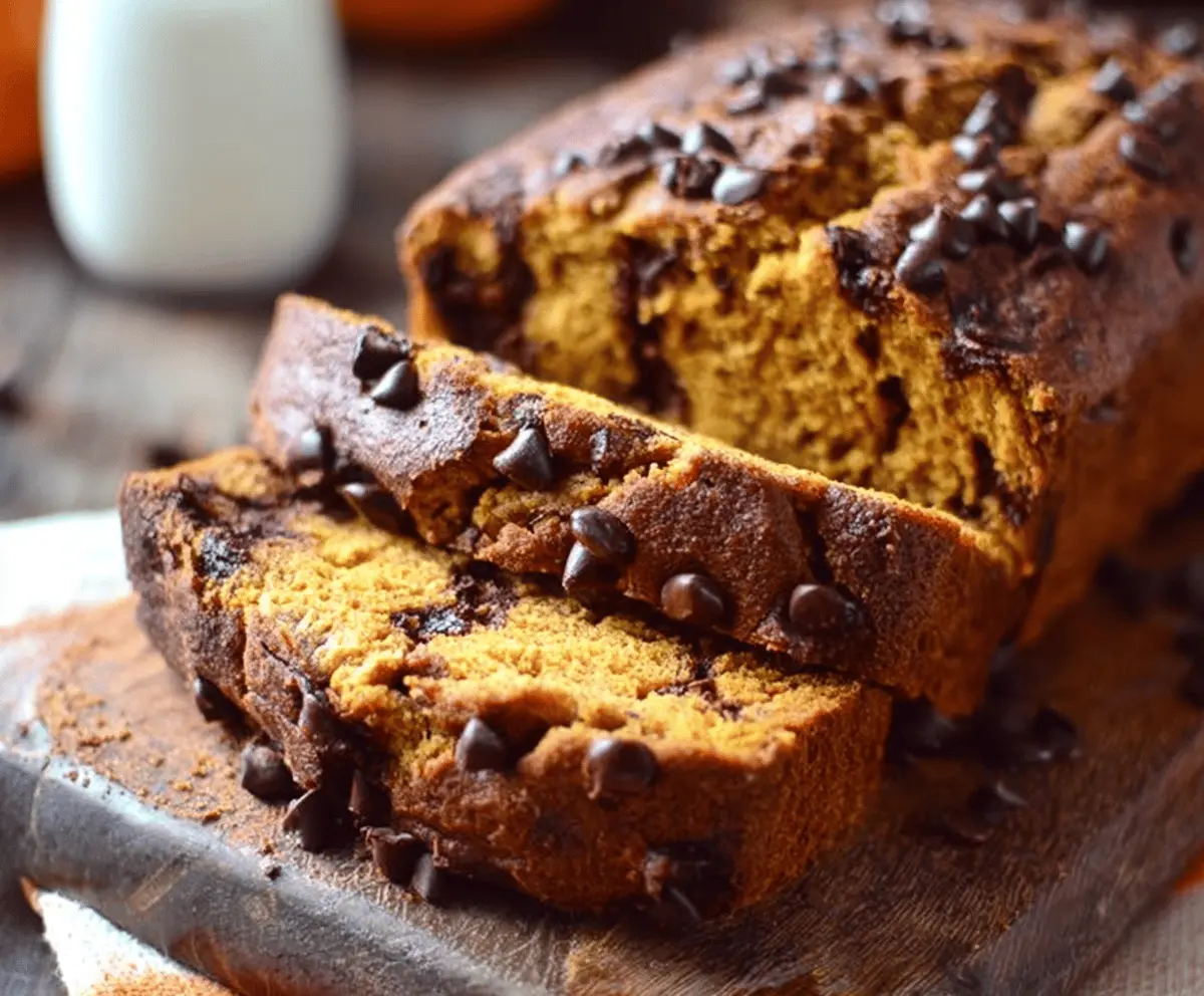 Decadent Pumpkin Chocolate Chip Bread Recipe