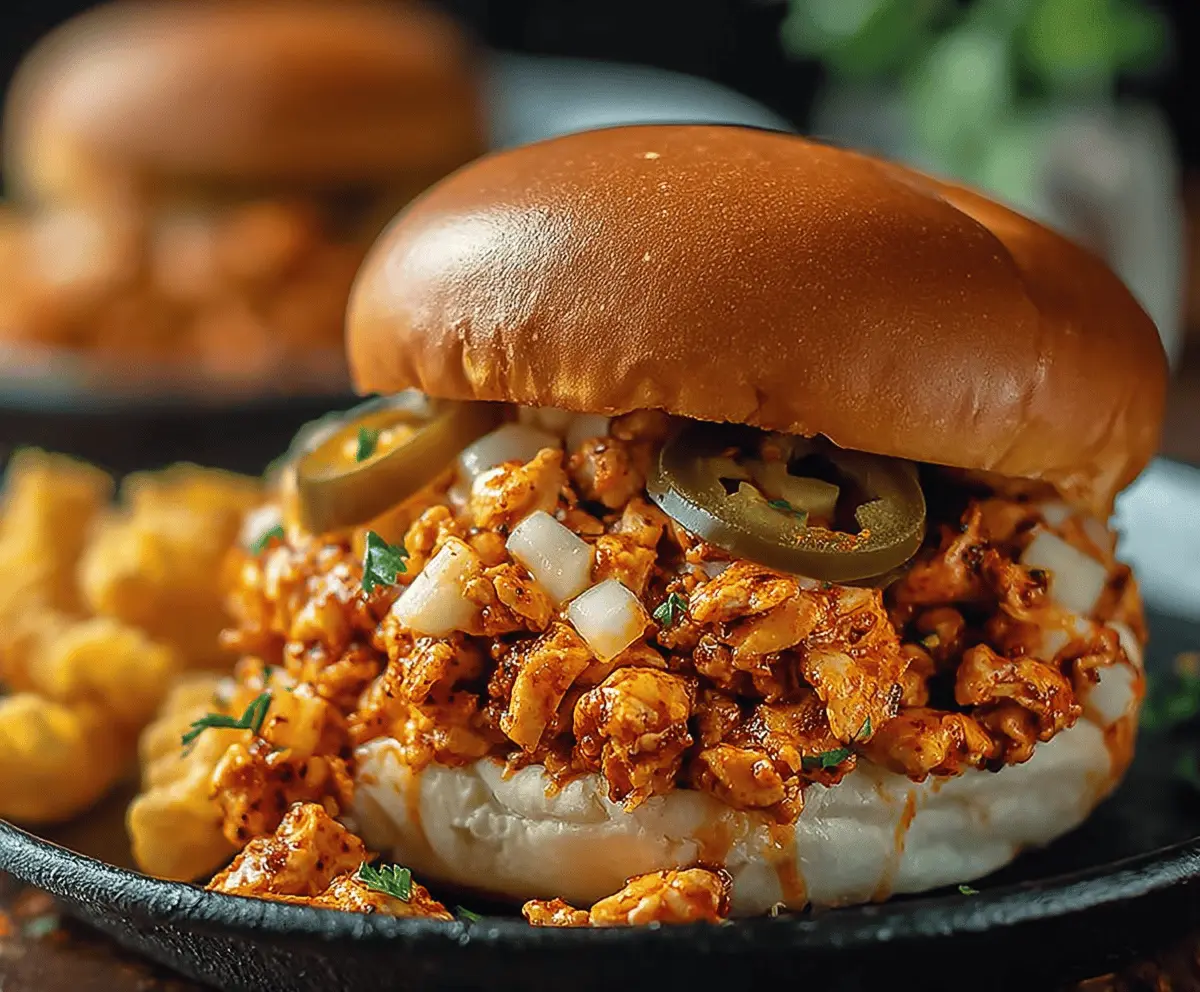 Easy Cajun Chicken Sloppy Joes – Quick & Spicy Dinner Recipe