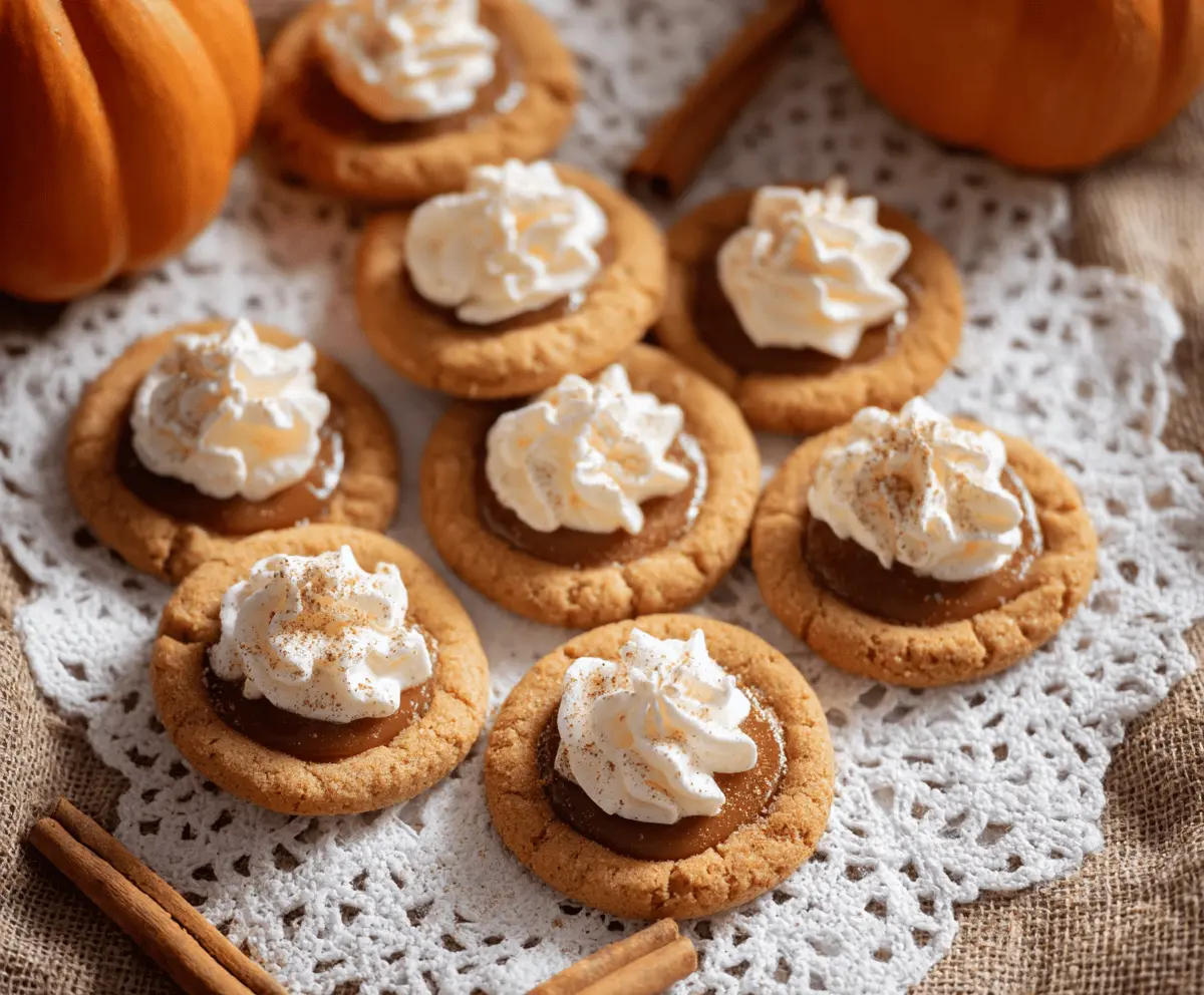 Easy Pumpkin Pie Cookies Recipe – Soft, Spiced & Delicious