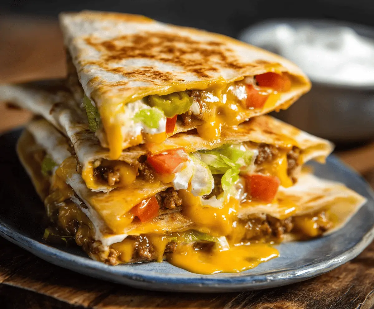 Smashburger Quesadillas Recipe – Easy & Delicious Meal Idea
