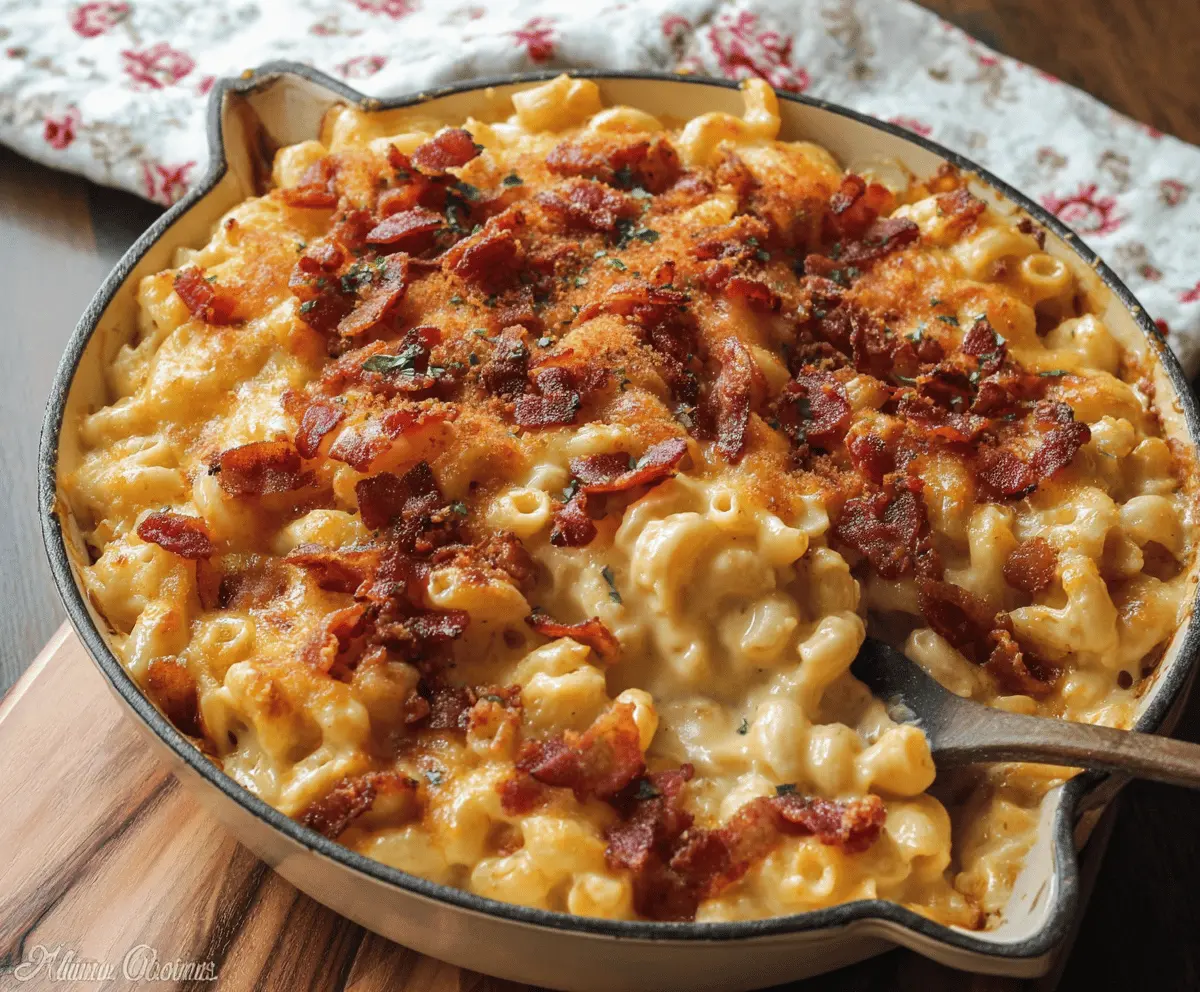 Creamy Bacon Mac and Cheese Recipe
