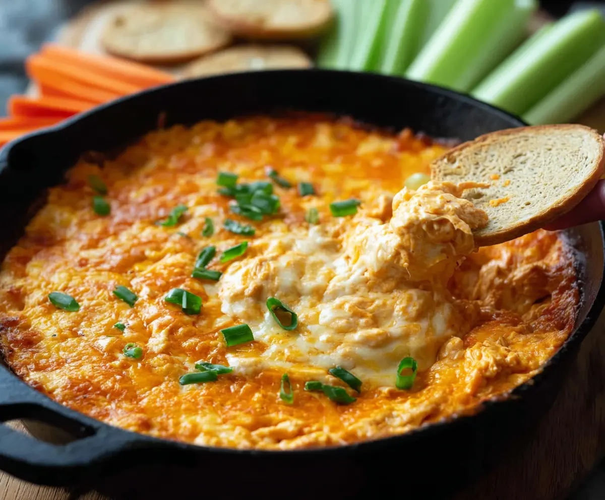 Easy Best Buffalo Chicken Dip Recipe