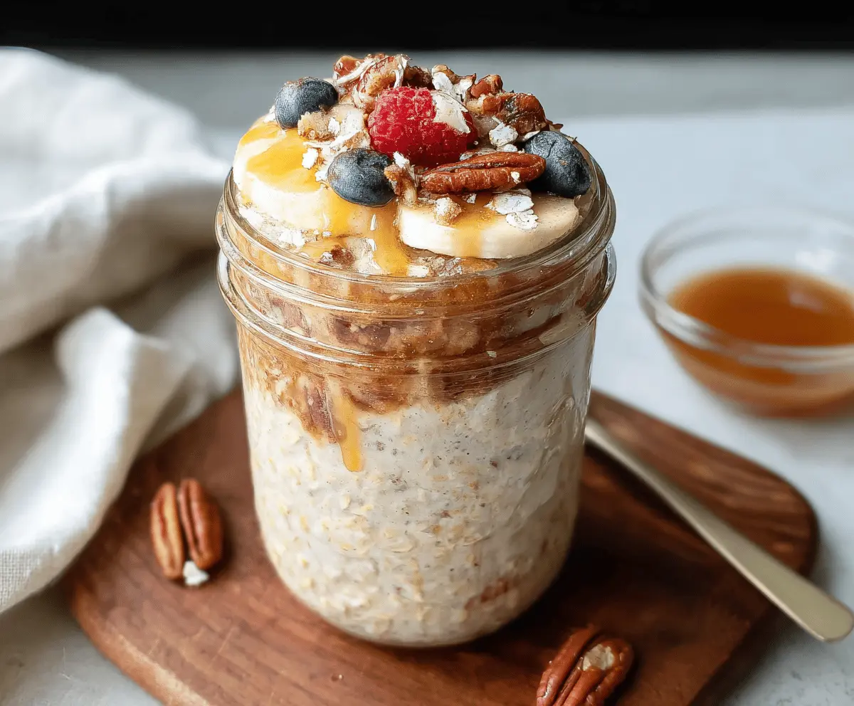 Easy Brown Sugar Overnight Oats
