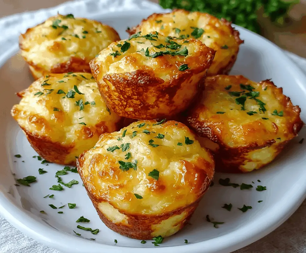 Delicious cheesy mashed potato puffs with a golden, crispy exterior and creamy interior, perfect for snack or side dish.