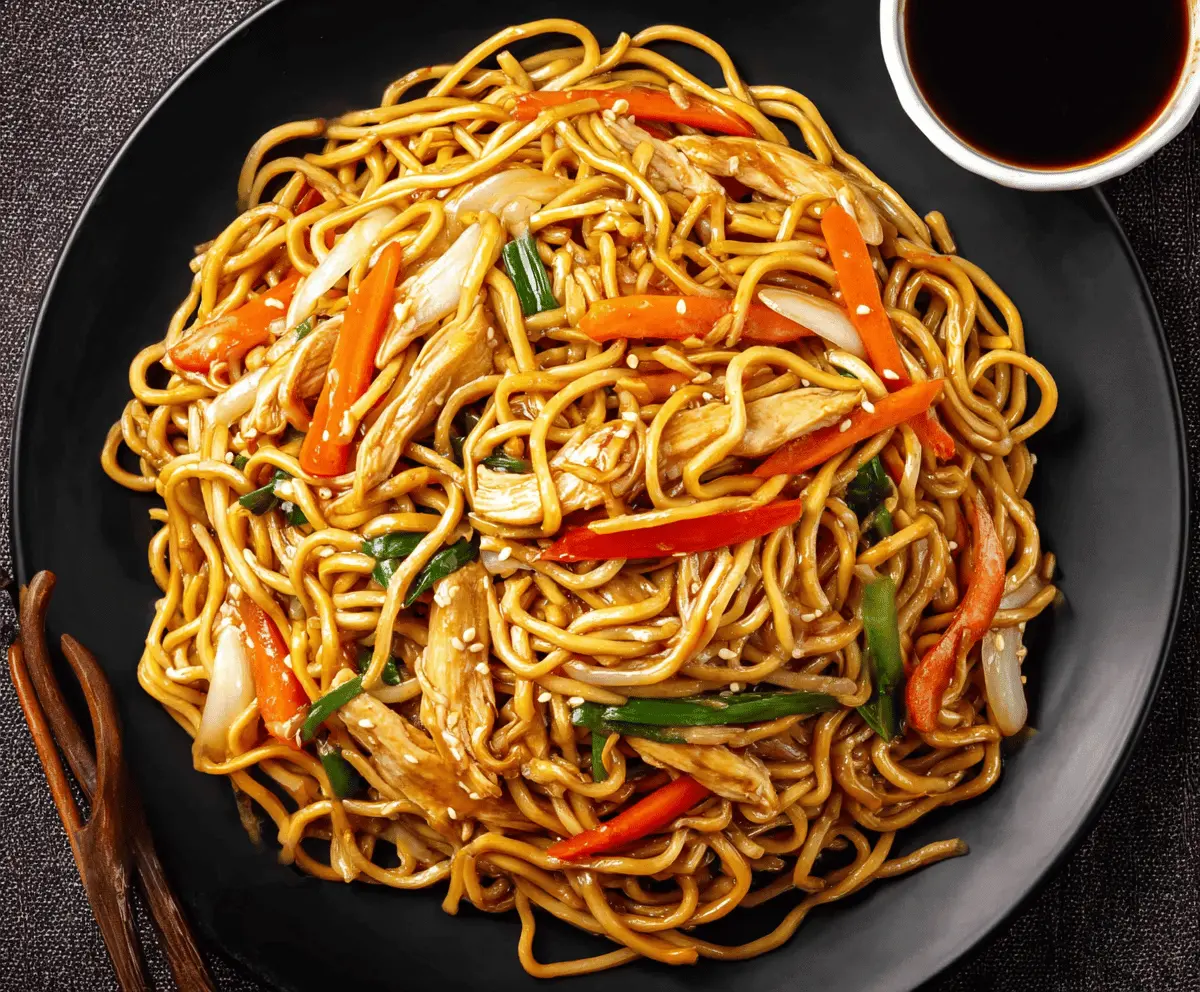 Easy Chicken Chow Mein Recipe