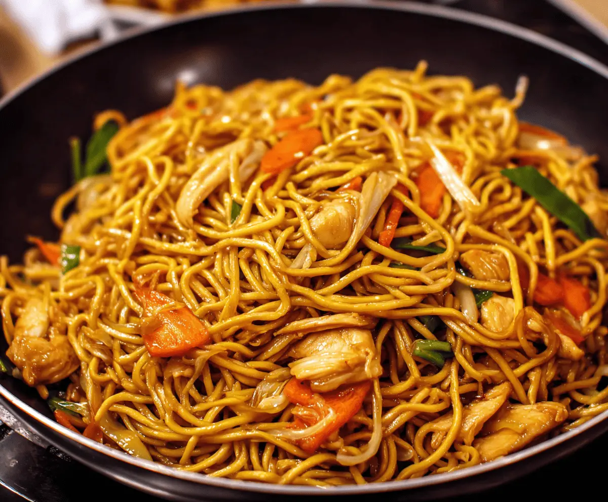 Easy Chicken Chow Mein Recipe