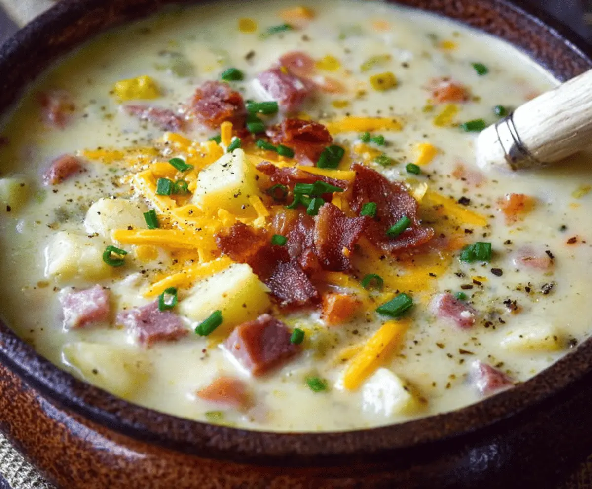 Classic Loaded Potato Soup Recipe