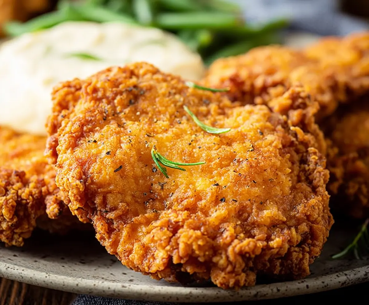 Crispy Country Fried Chicken Recipe