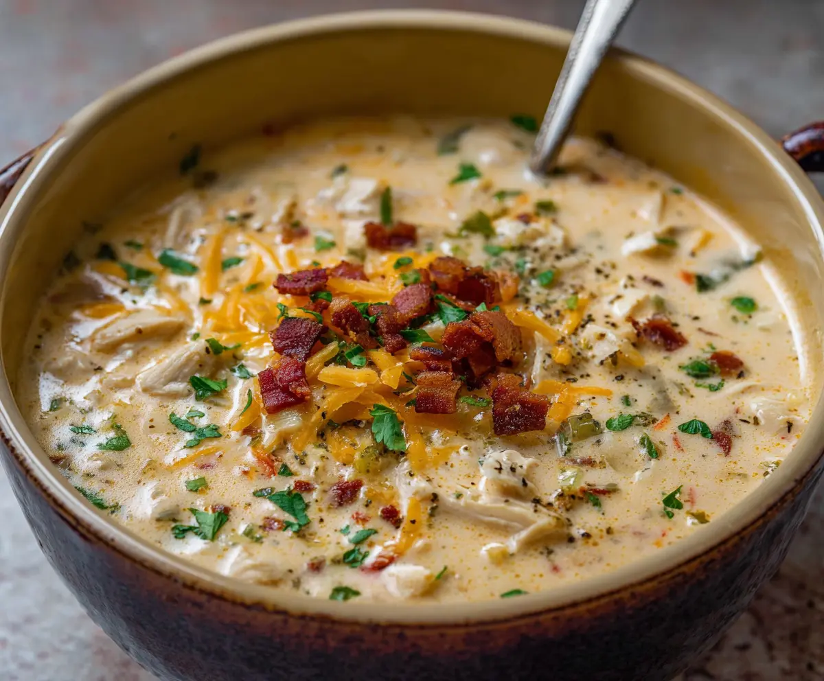 Easy Creamy Crack Chicken Soup