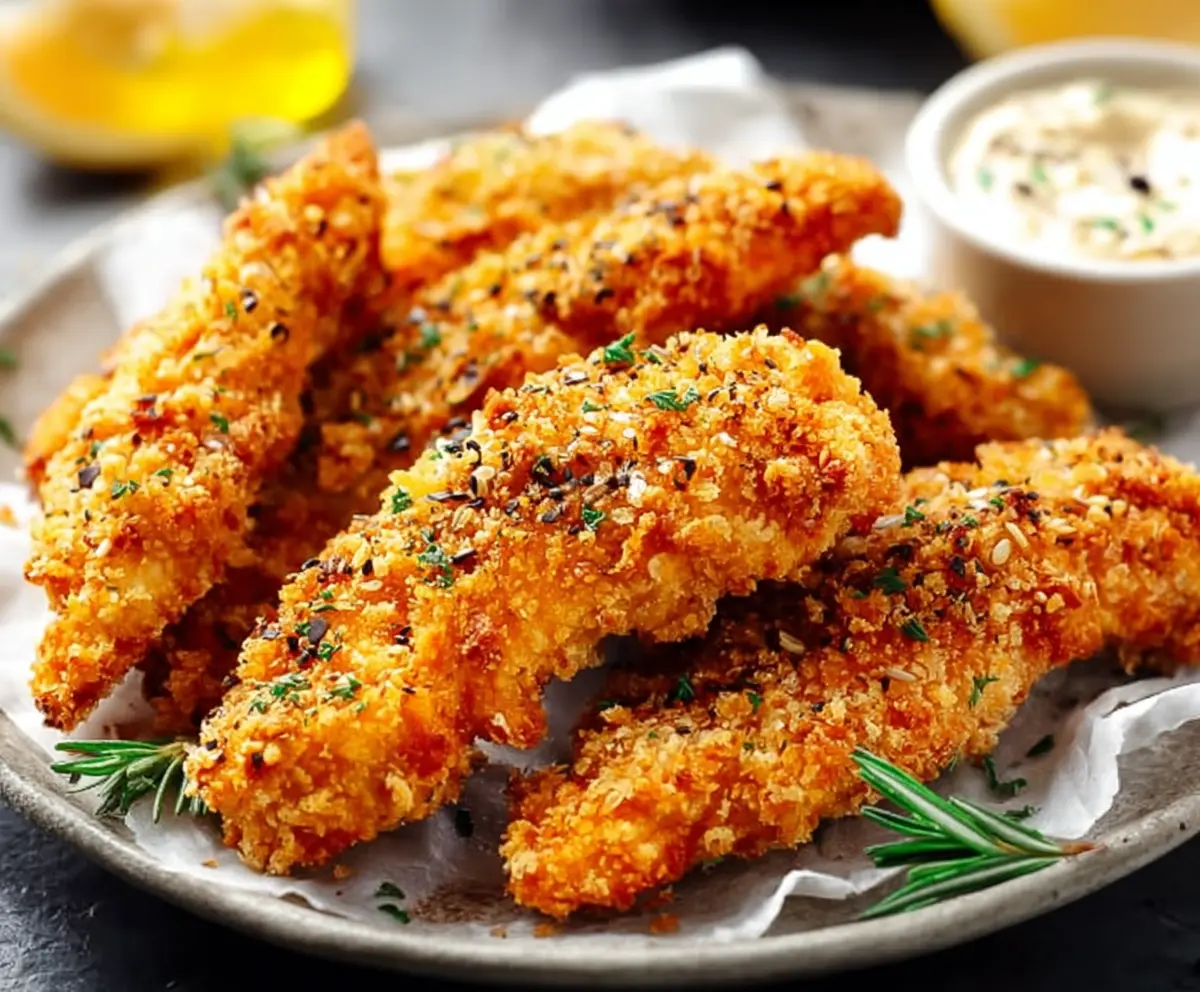 Crispy Baked Chicken Tenders Recipe