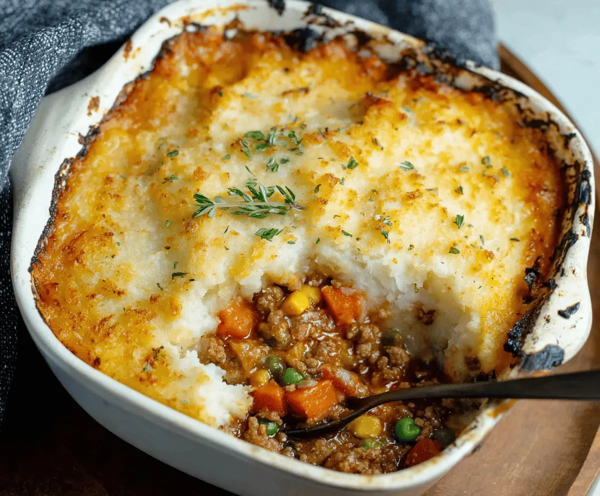 Easy Ground Turkey Shepherd's Pie Recipe