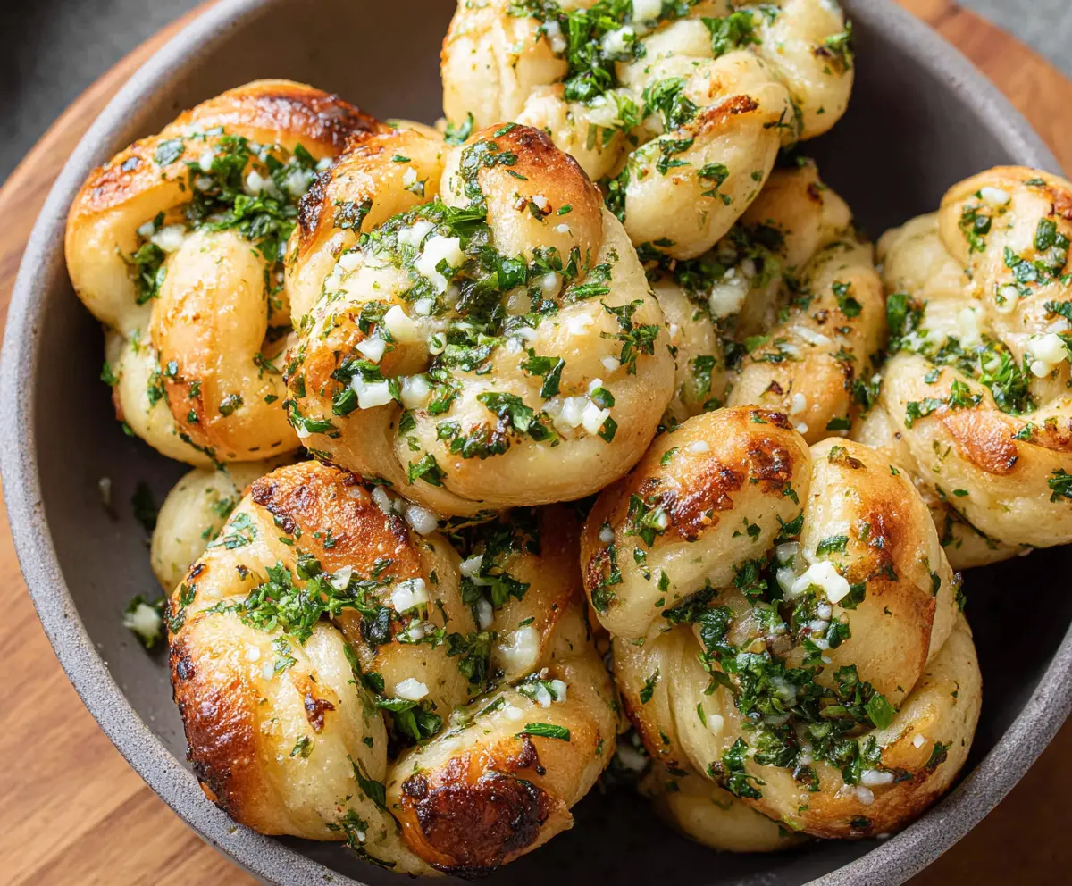 Easy Garlic Knots Recipe