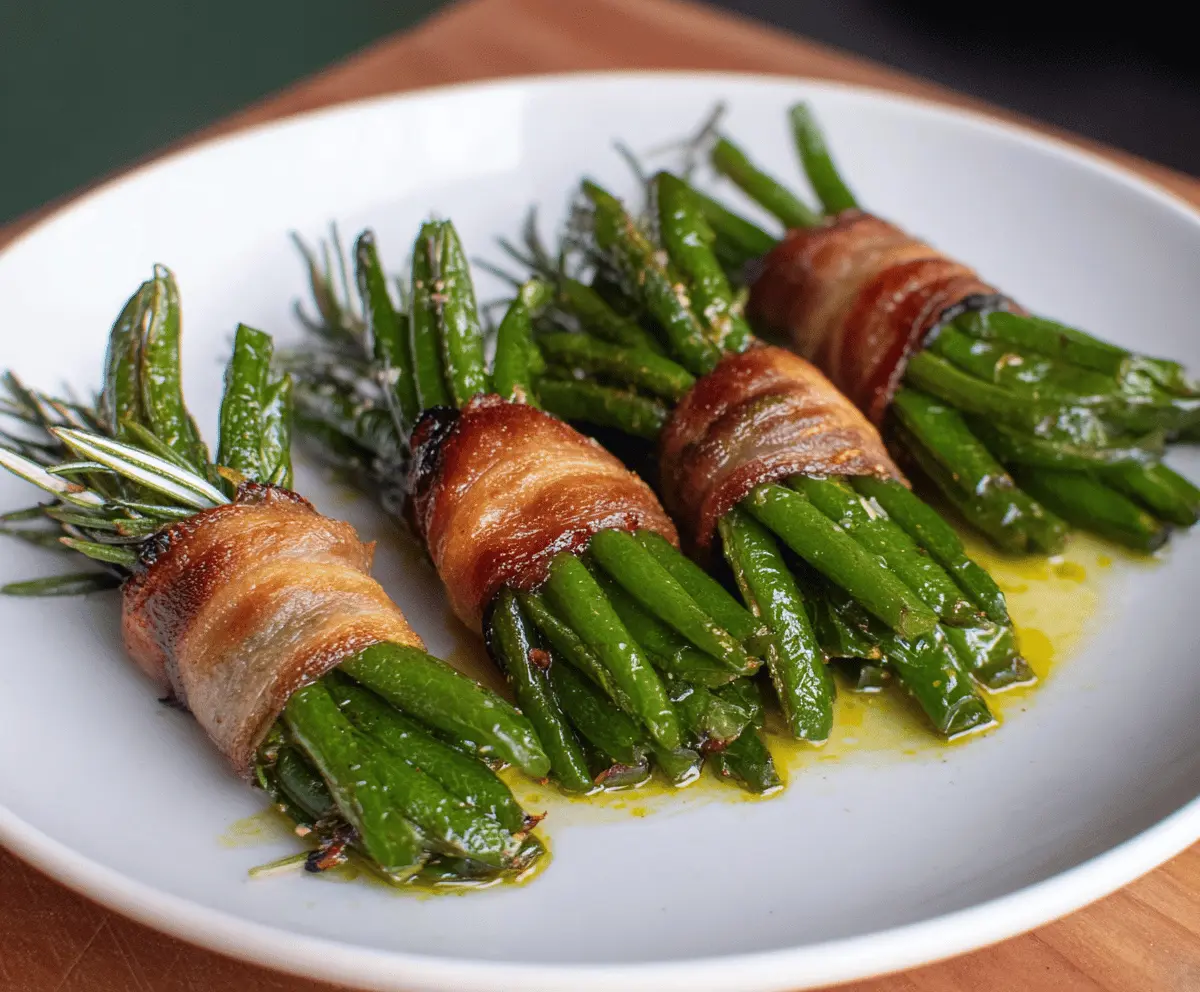 Easy Green Bean Bundles Recipe