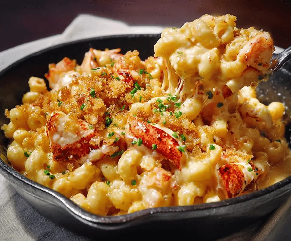 Creamy Lobster Mac and Cheese