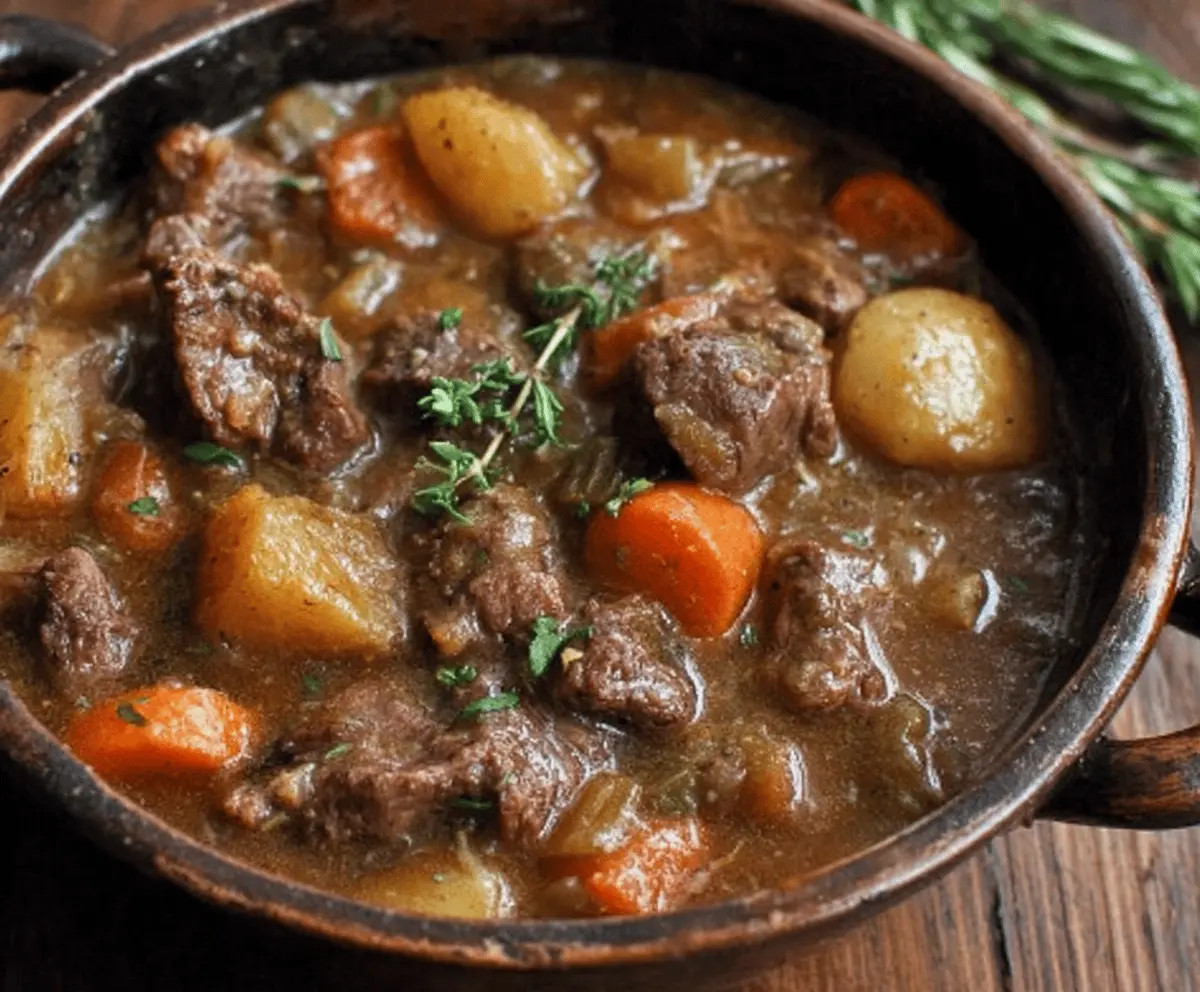 Classic Old Fashioned Beef Stew