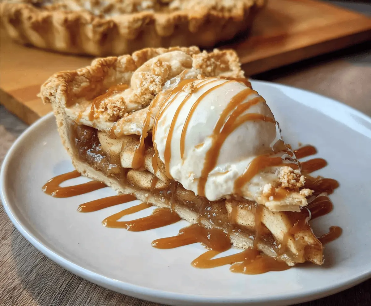 Toffee Apple Pie