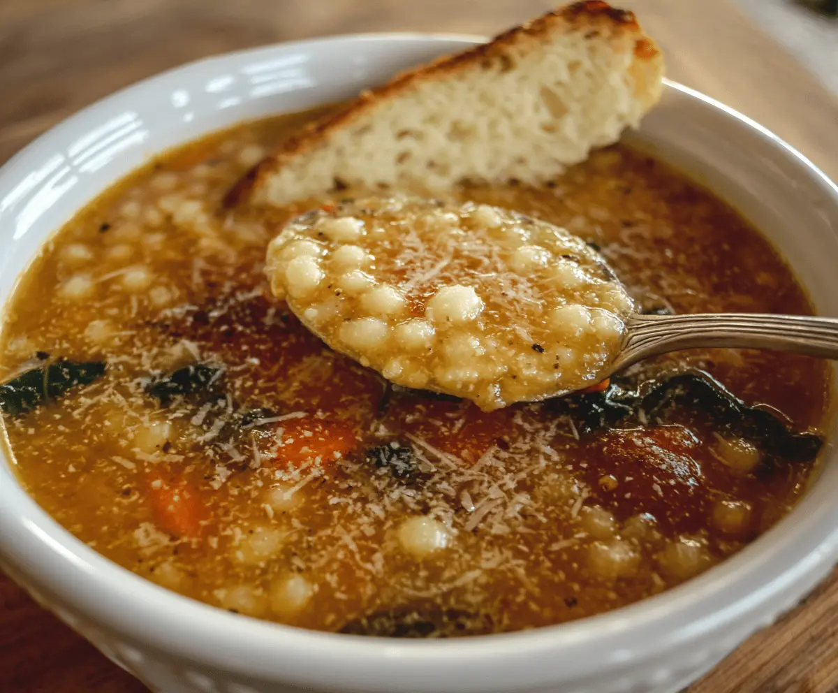 Easy Italian Penicillin Soup Recipe