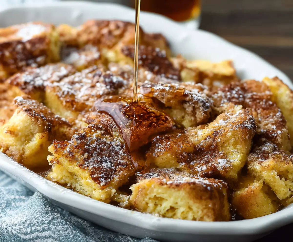 Easy Baked French Toast Casserole