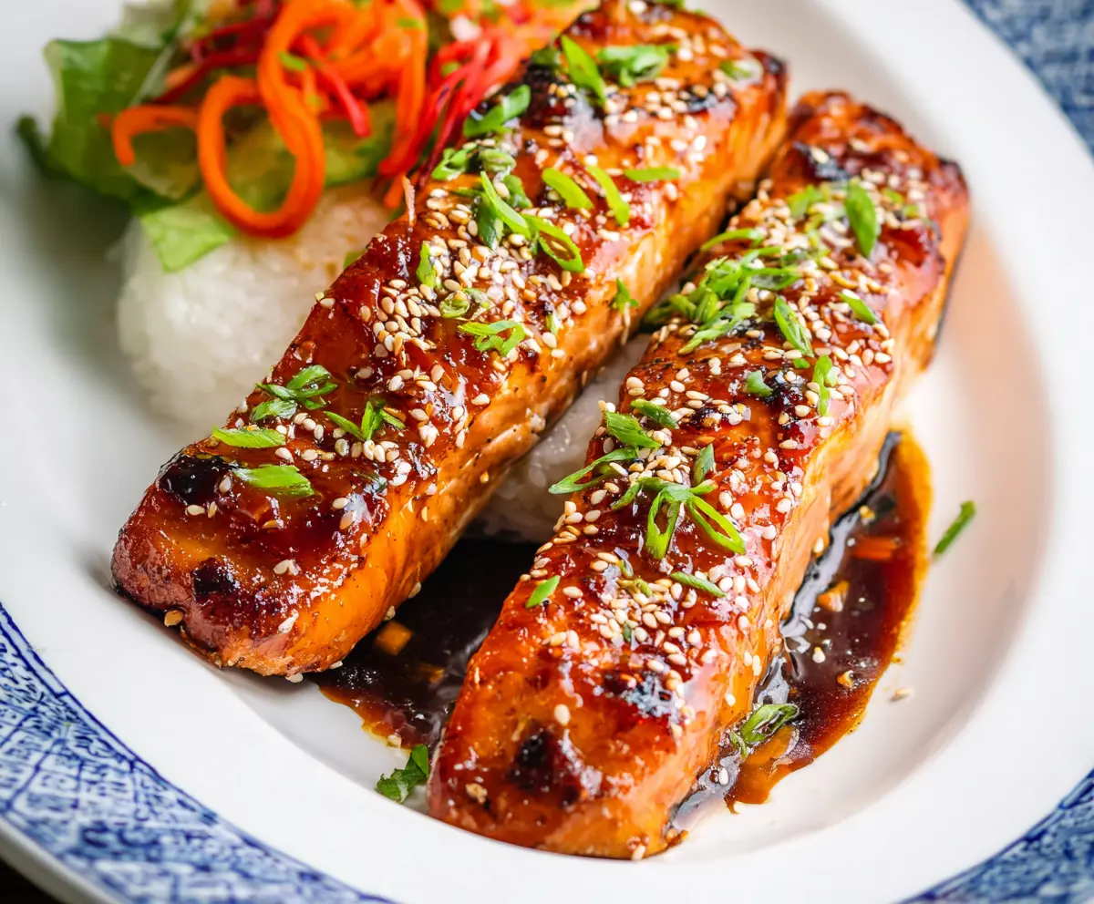 Easy Baked Teriyaki Salmon