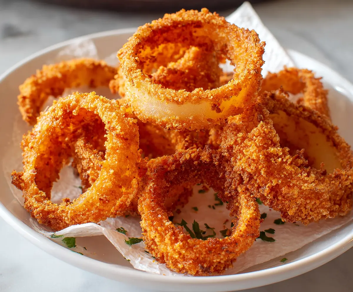 Crispy Keto Onion Rings Recipe