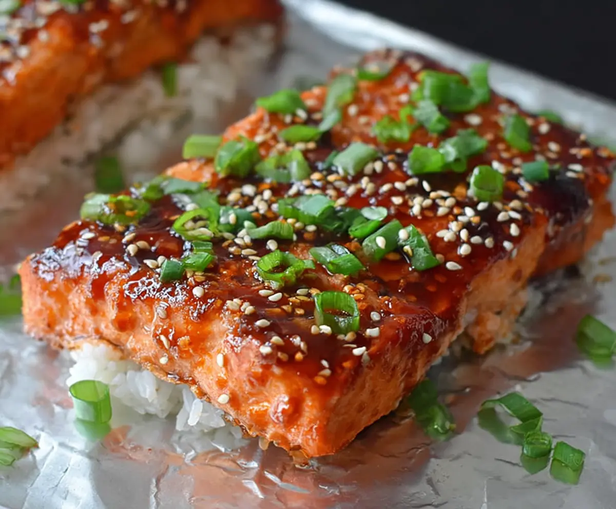 Easy Glazed Teriyaki Salmon