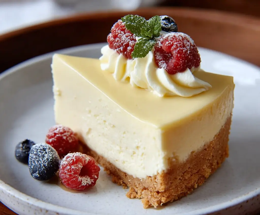 Healthy Cheesecake (100 calories!)