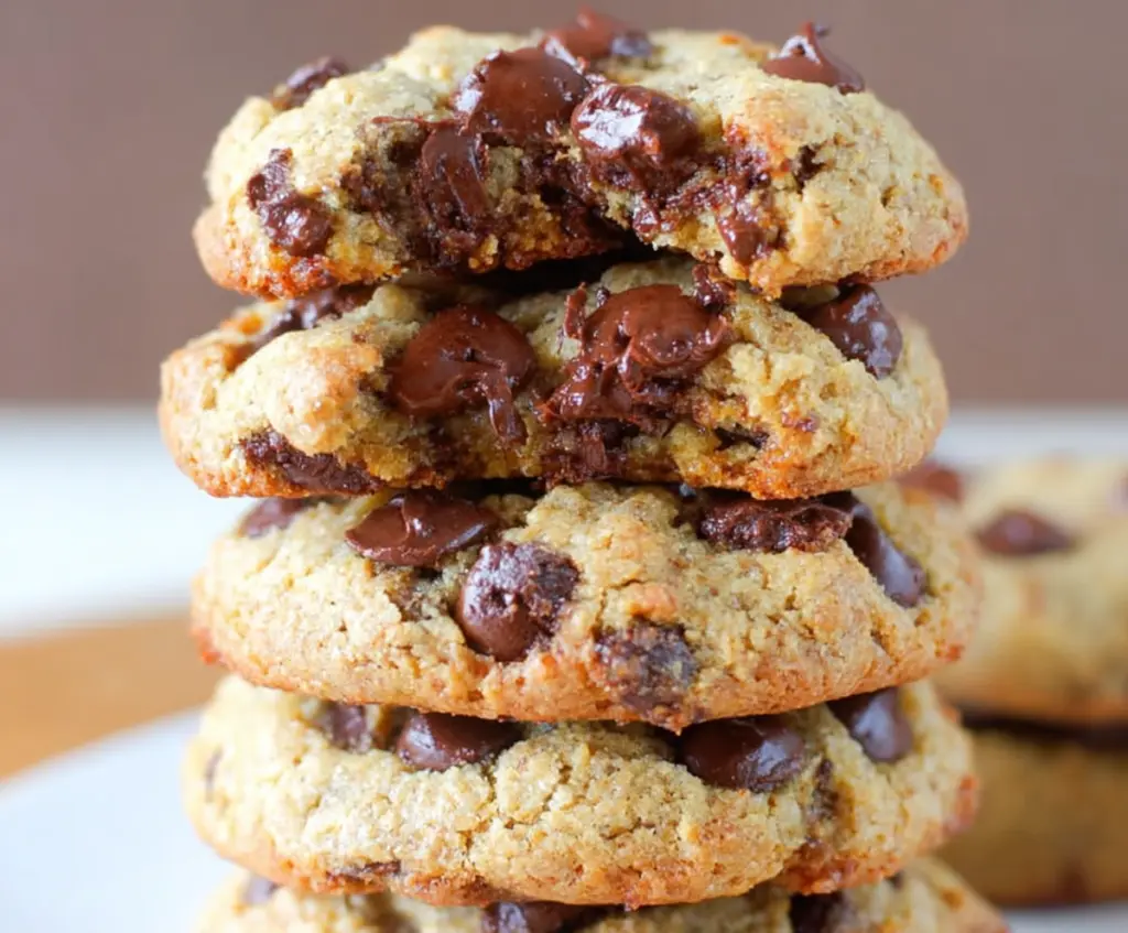 healthy chocolate chip cookies