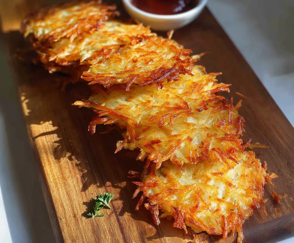Healthy Low Calorie Crispy Hashbrowns