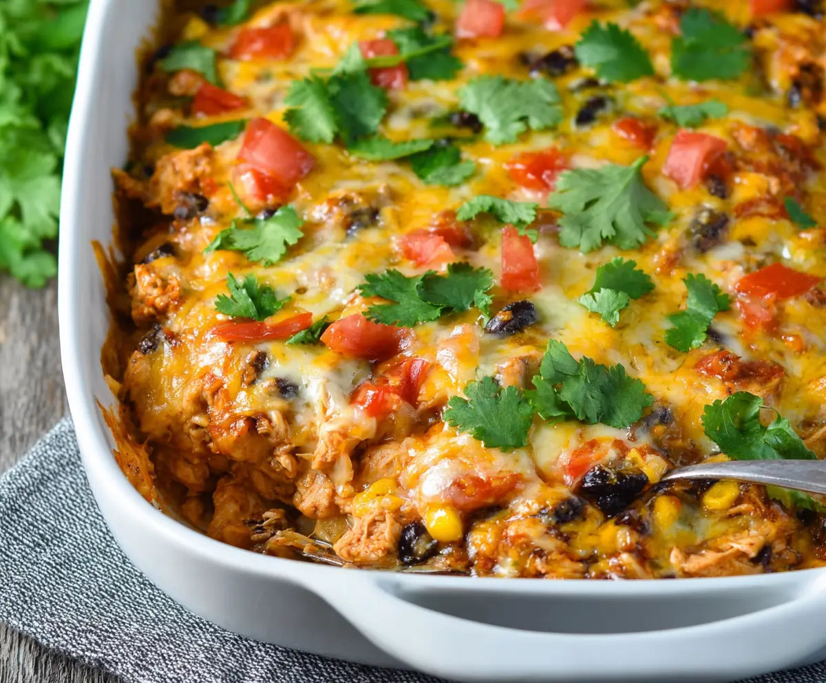 Easy Mexican Chicken Casserole Recipe