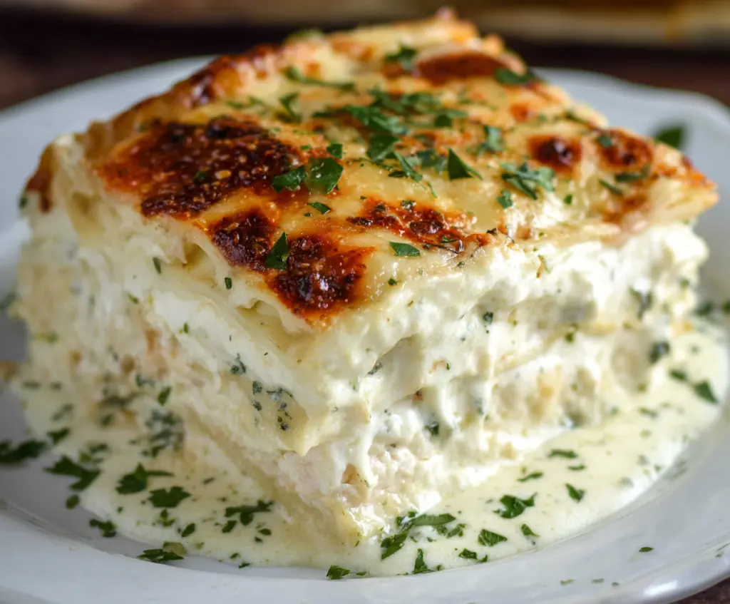 Perfect Creamy White Lasagna Recipe