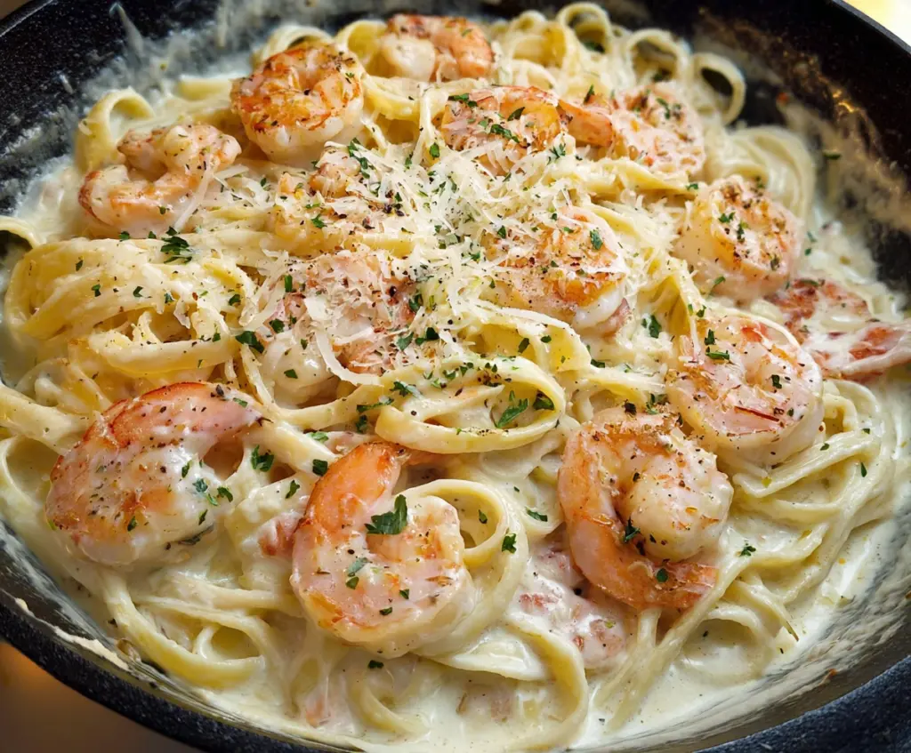 Shrimp Alfredo