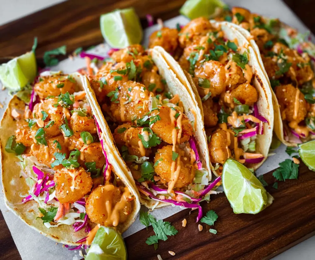 The BEST Bang Bang Shrimp Taco Recipe